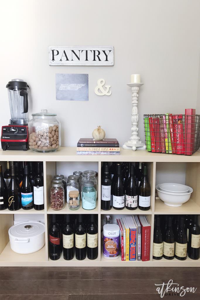 IKEA Kallax Pantry Hack Atkinson Drive
