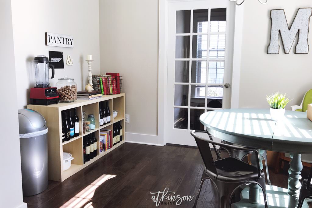 IKEA Kallax Pantry Hack Atkinson Drive