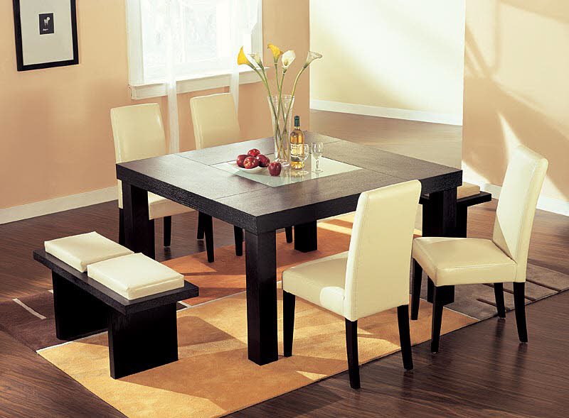 impressive dining table decorating ideas with modern simple and stylish dining room with flowers on glass vase as centerpiece on the black dining table and - Dining Table Design Ideas impressive dining table decorating ideas with modern simple and stylish dining room with flowers on glass vase as centerpiece on the black dining table and - Dining Table Design Ideas