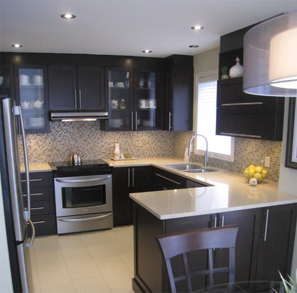 Charming Kitchen Modern Design Ideas Part - 7: Perfect Small Kitchen Designs Ideas With And Very Modern Design Idea