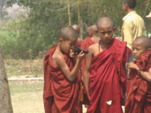 armed monks