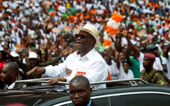 Ivory Coast’s president says will seek fourth term in office