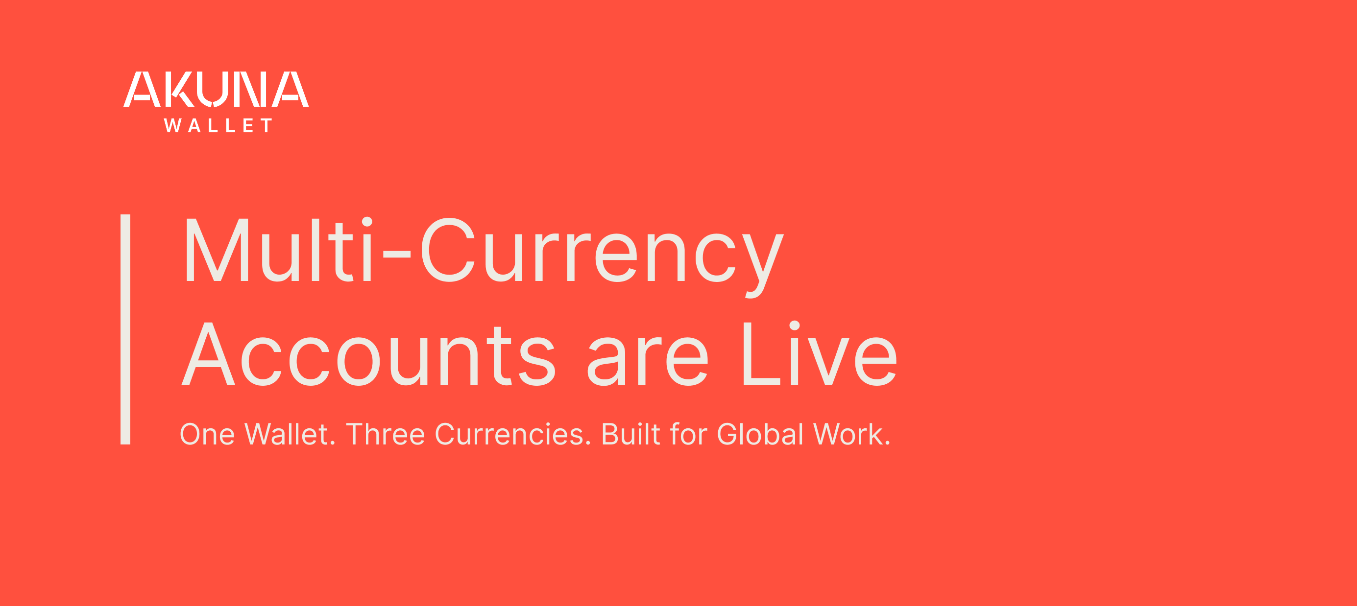 One Wallet. Three Currencies. Built for Global Work