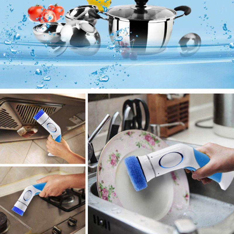 Handheld Electric Cleaning Brush for Kitchen Accessories® Best Gadget