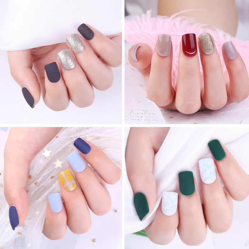 Press On Nails Mit Gel Befestigen