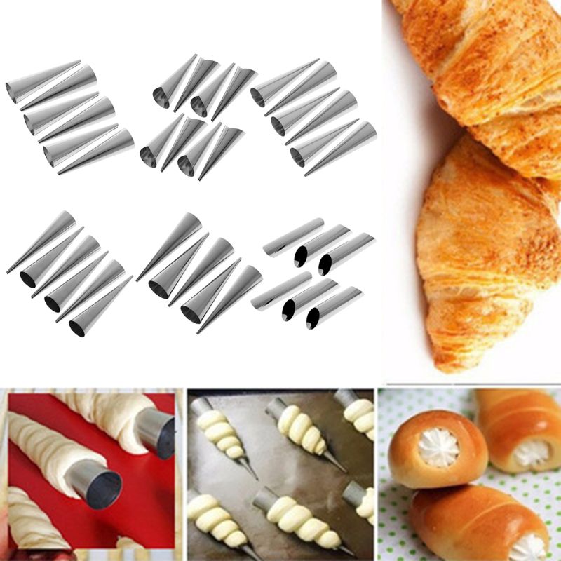 Cream Horn Mold for Kitchen Accessories 6 pieces® Best Gadget Store