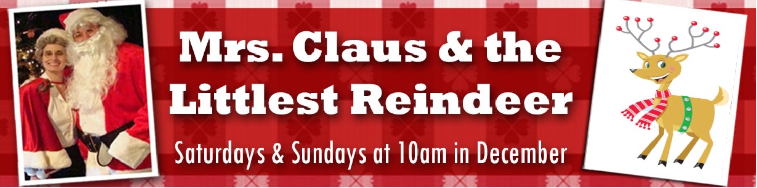Mrs Claus and the littlest reindeer