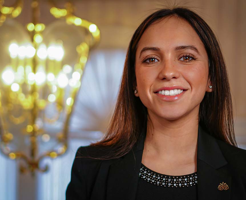 Melissa Estefania, Funeral Director