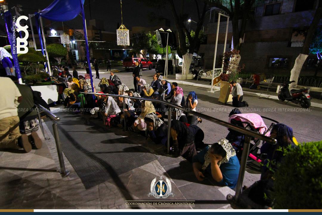 La oración del Justo se escuchó en Hermosa class=