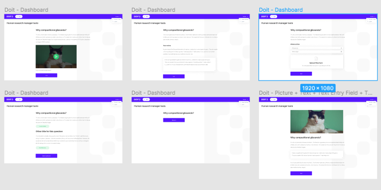 Course Page of a Standard Edtech Project.