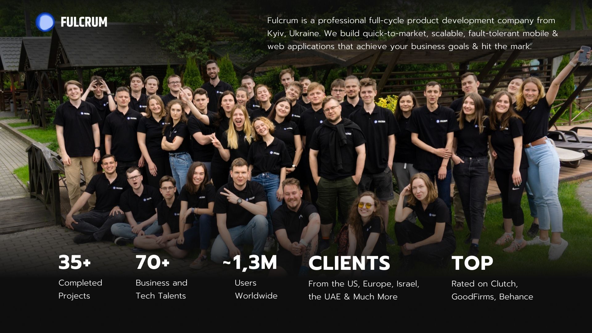 Fulcrum software development team.