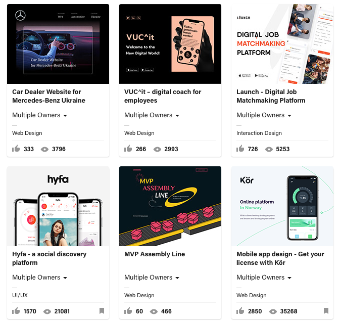 Fulcrum Rocks on Behance UX designers portfolio.