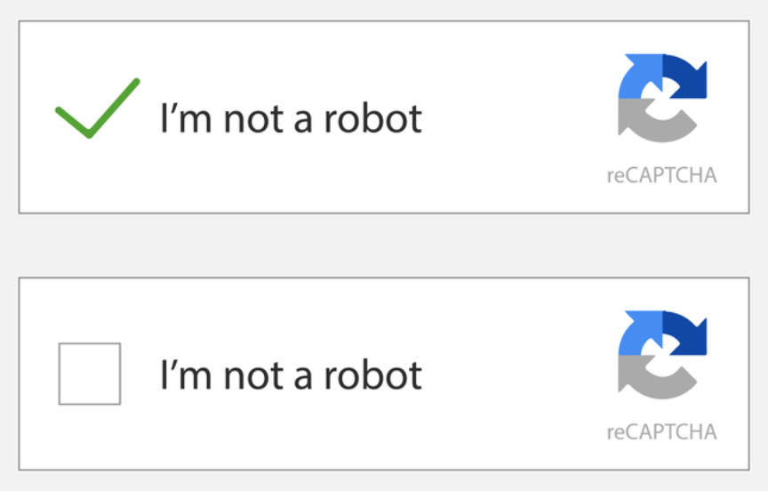 Simple google recaptcha.