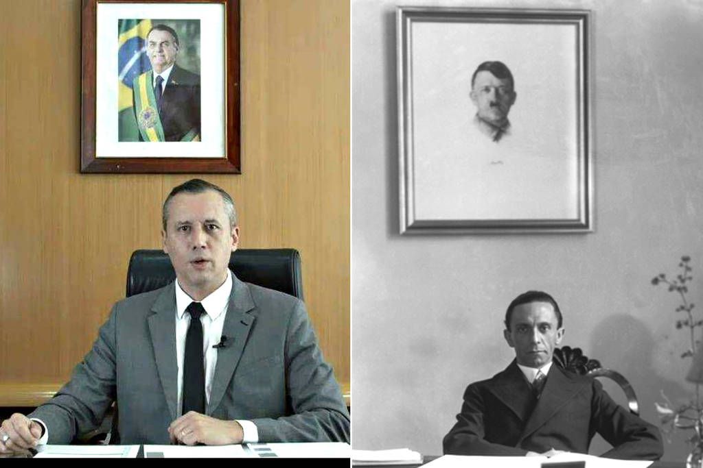 Secretário de Bolsonaro é exonerado após pronunciamento semelhante a de ministro de Hitler