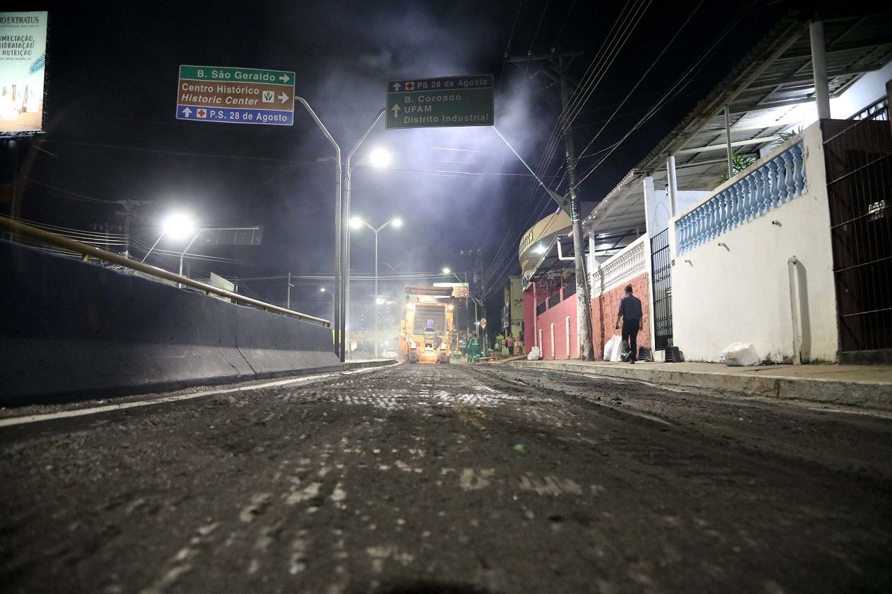 Recapeamento da Darcy será retomado na madrugada desta quinta-feira