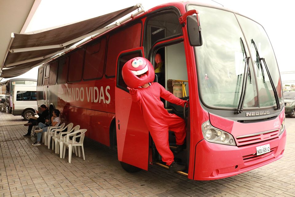 “Vampirão” estará recebendo doações de sangue nesta quinta em shopping
