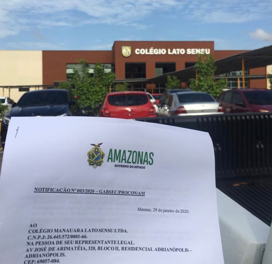 Procon-AM notifica Lato Sensu após denúncias de pais de alunos