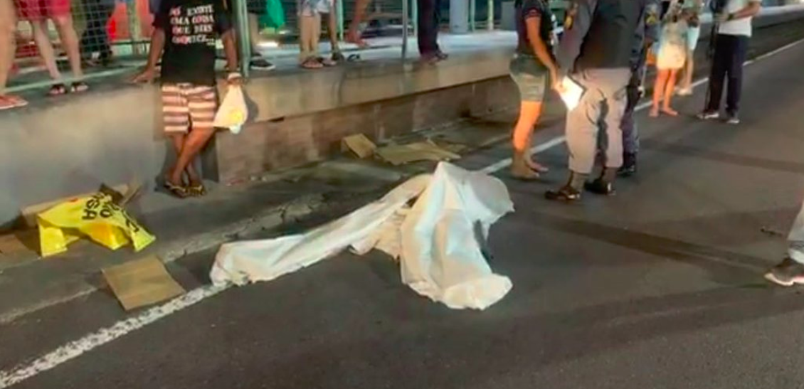 Homem é atropelado e arrastado na Av. Torquato Tapajós