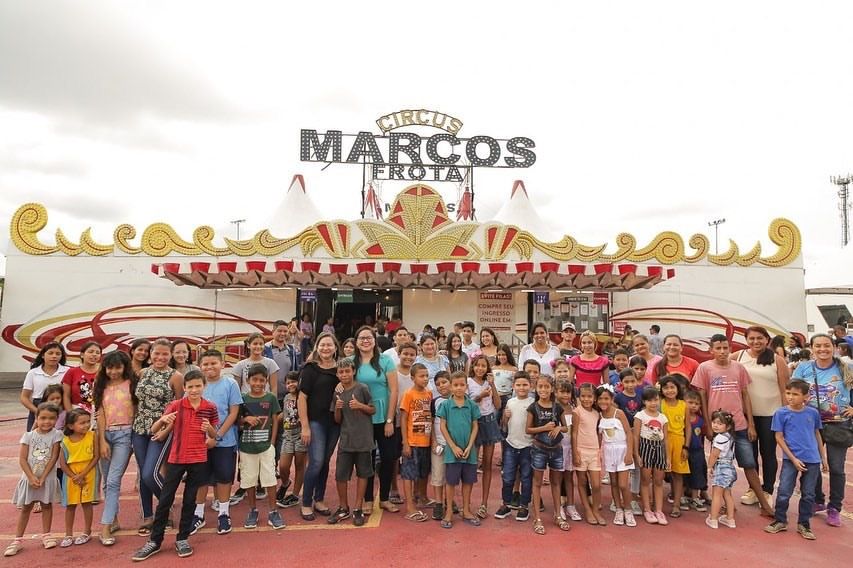 Projeto “Um dia legal que só” da FPS leva mais de 700 crianças ao circo