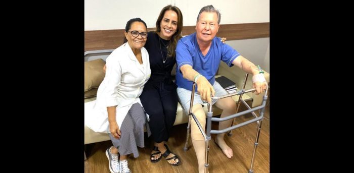 Arthur Virgílio faz cirurgia no joelho e passa bem