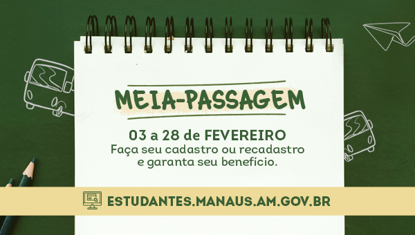 Meia-passagem: faça seu cadastro e garanta seu benefício