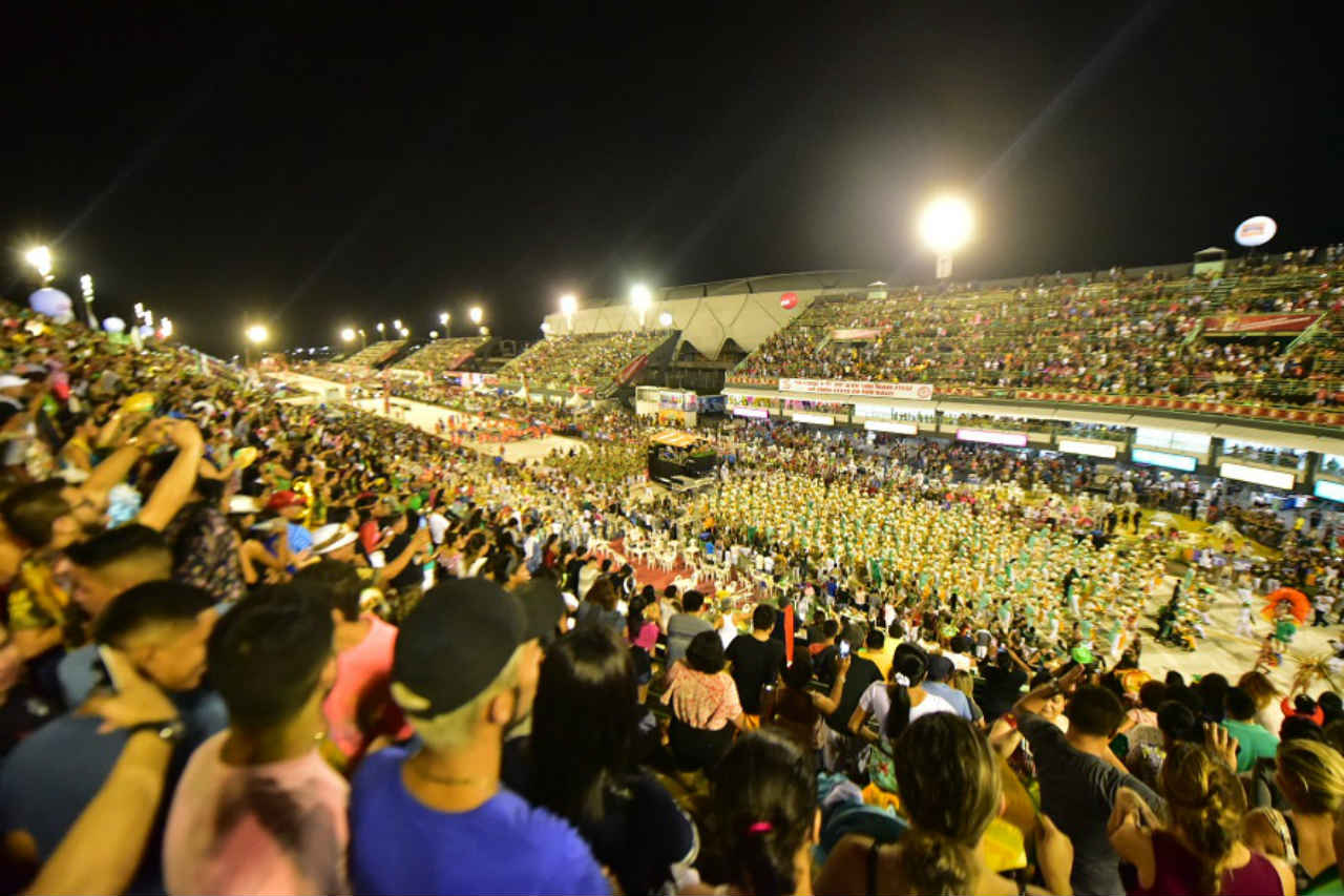 Desfiles das escolas de samba de Manaus começam nesta quinta-feira