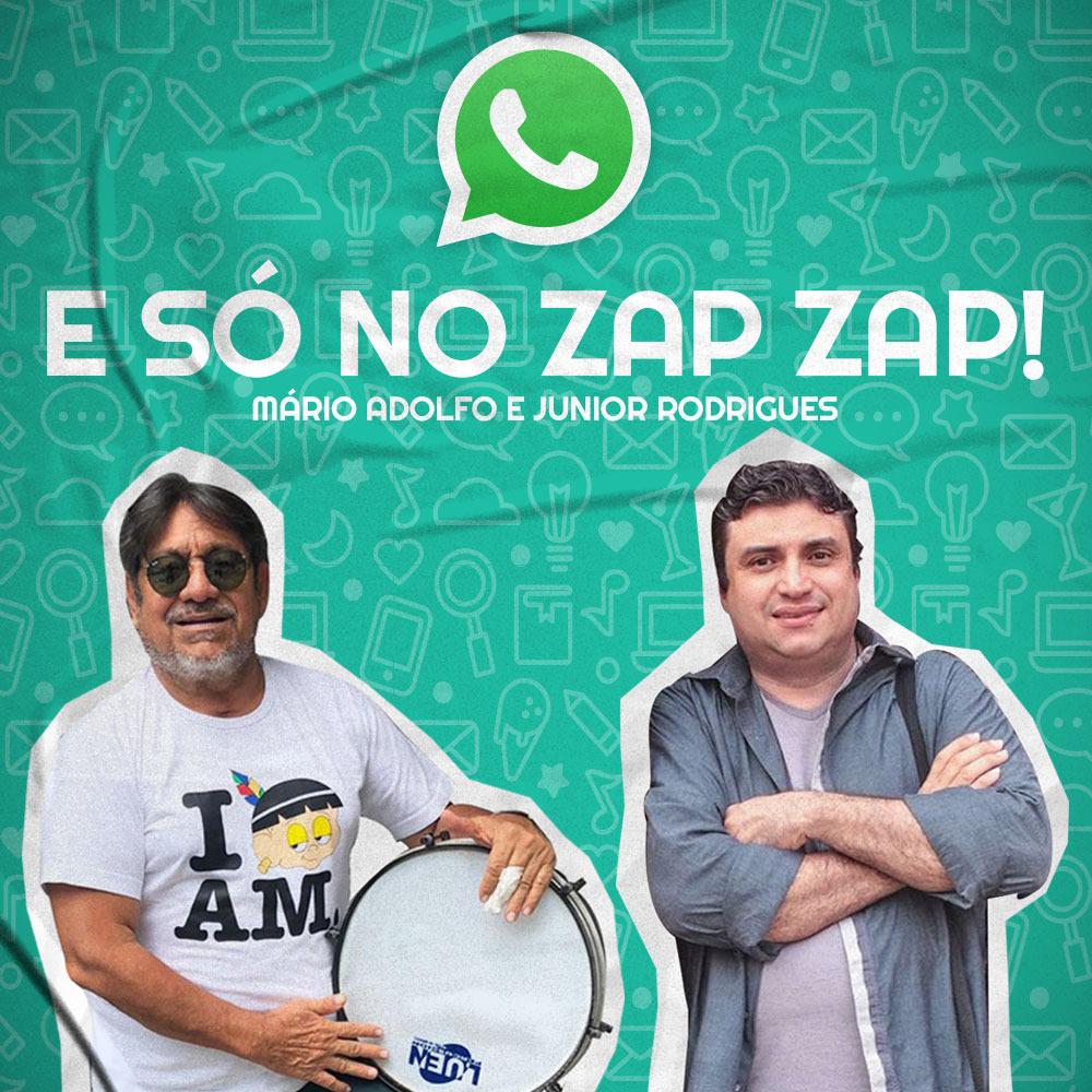 “É só no zap-zap”, marchinha de Mário Adolfo e Júnior Rodrigues está bombando no Carnaval