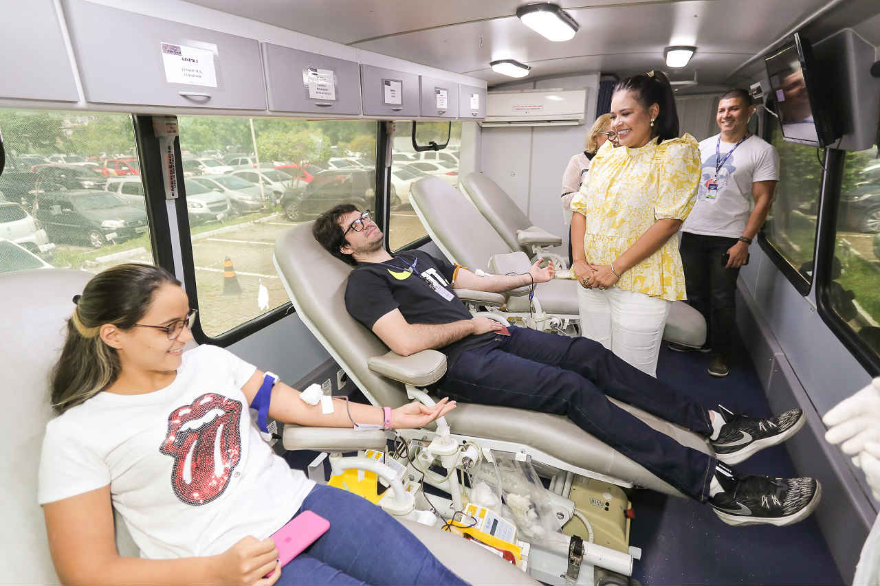 FPS realiza campanha de doação de sangue na sede do Governo