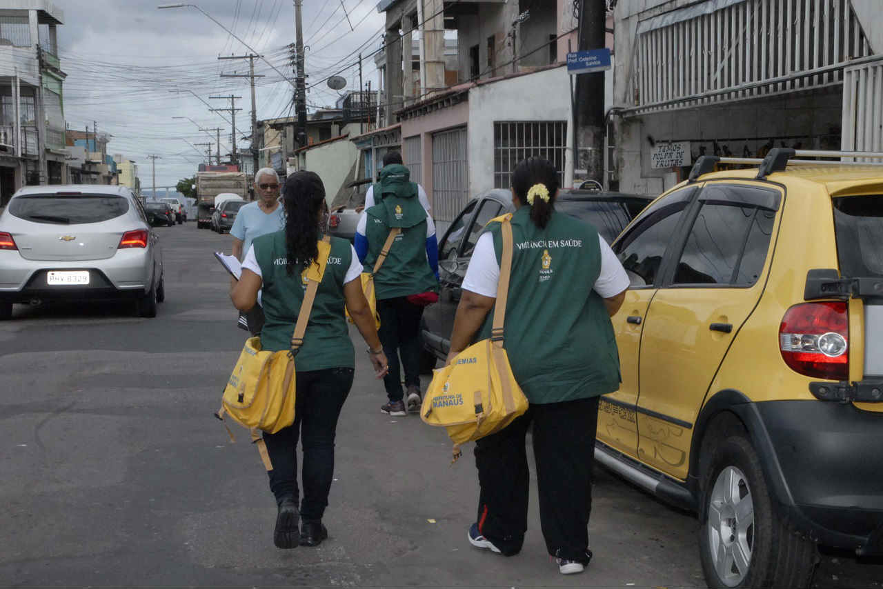 Número de bairros vulneráveis ao Aedes aegypti diminui em Manaus