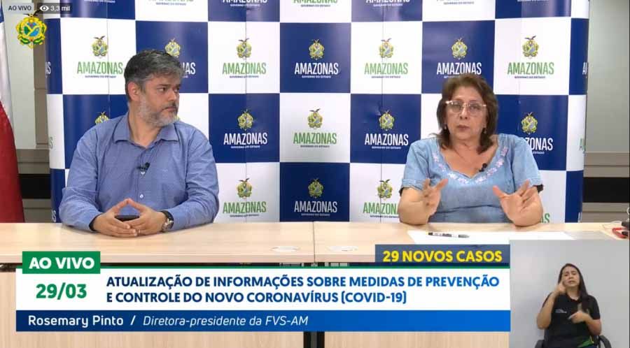 De 140 casos de coronavírus no Amazonas, apenas dois são idosos