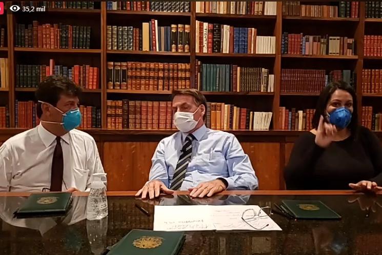 E agora, coronavírus é “fantasia propagada pela imprensa”?