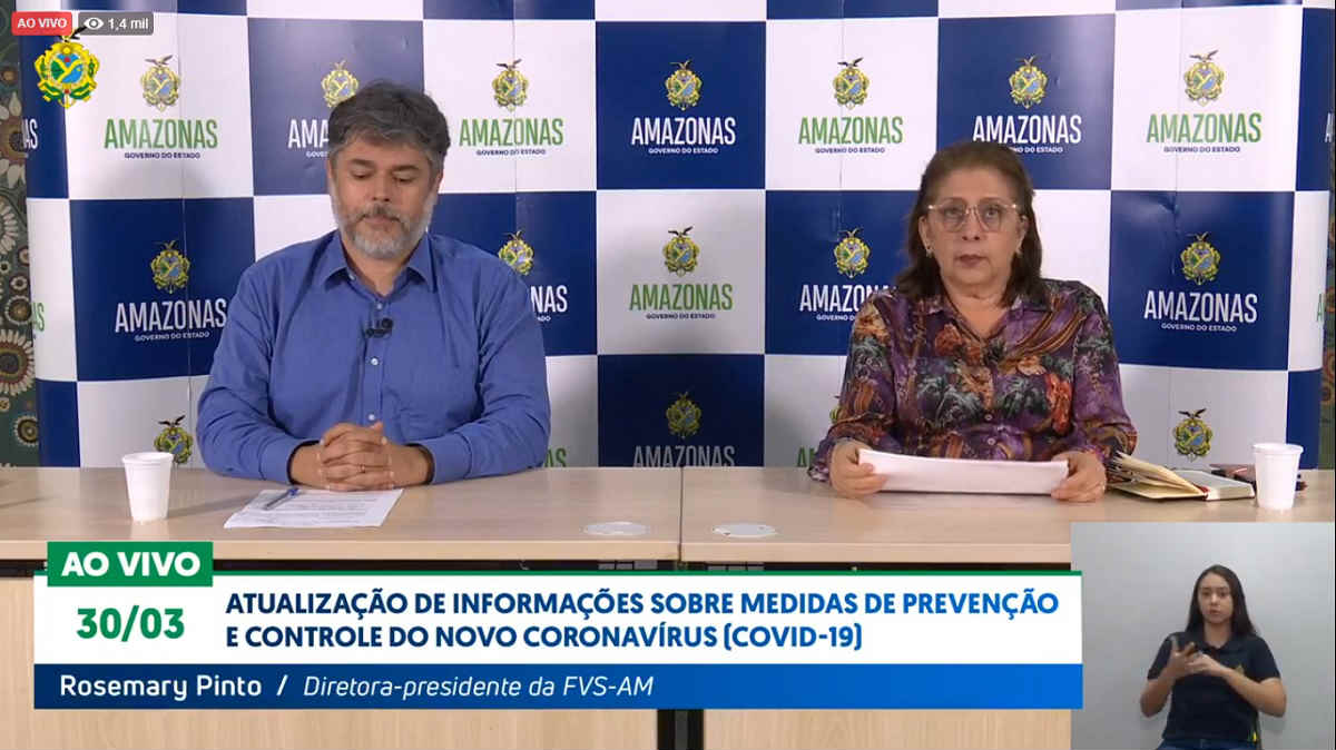 Amazonas já tem 4 pacientes curados de coronavírus
