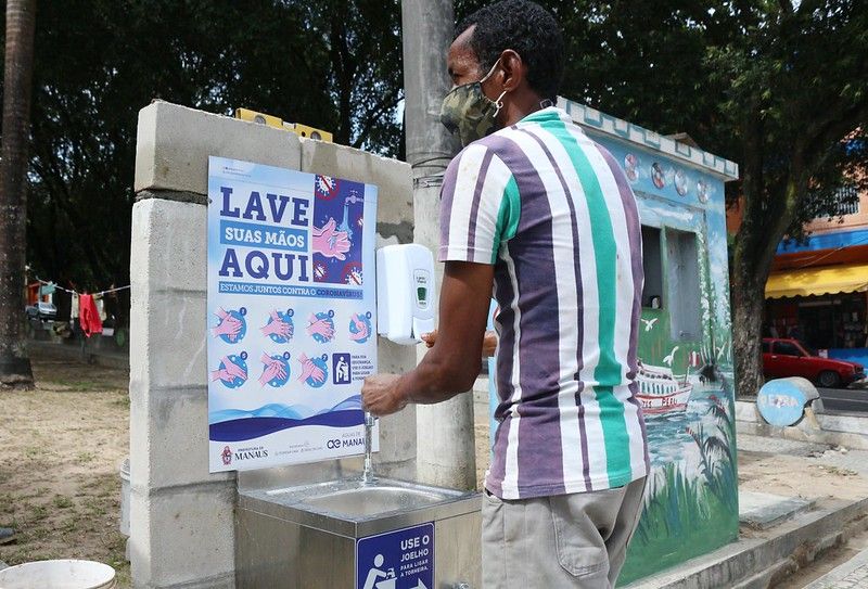 Praças da Saudade, Matriz e Remédios recebem torneiras públicas