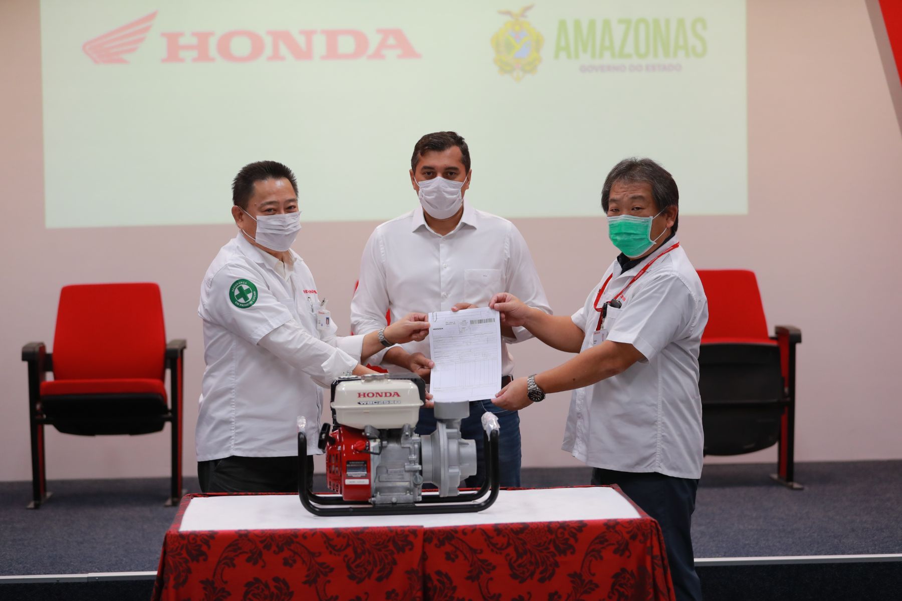 Moto Honda fabricará respiradores em parceria com a UEA