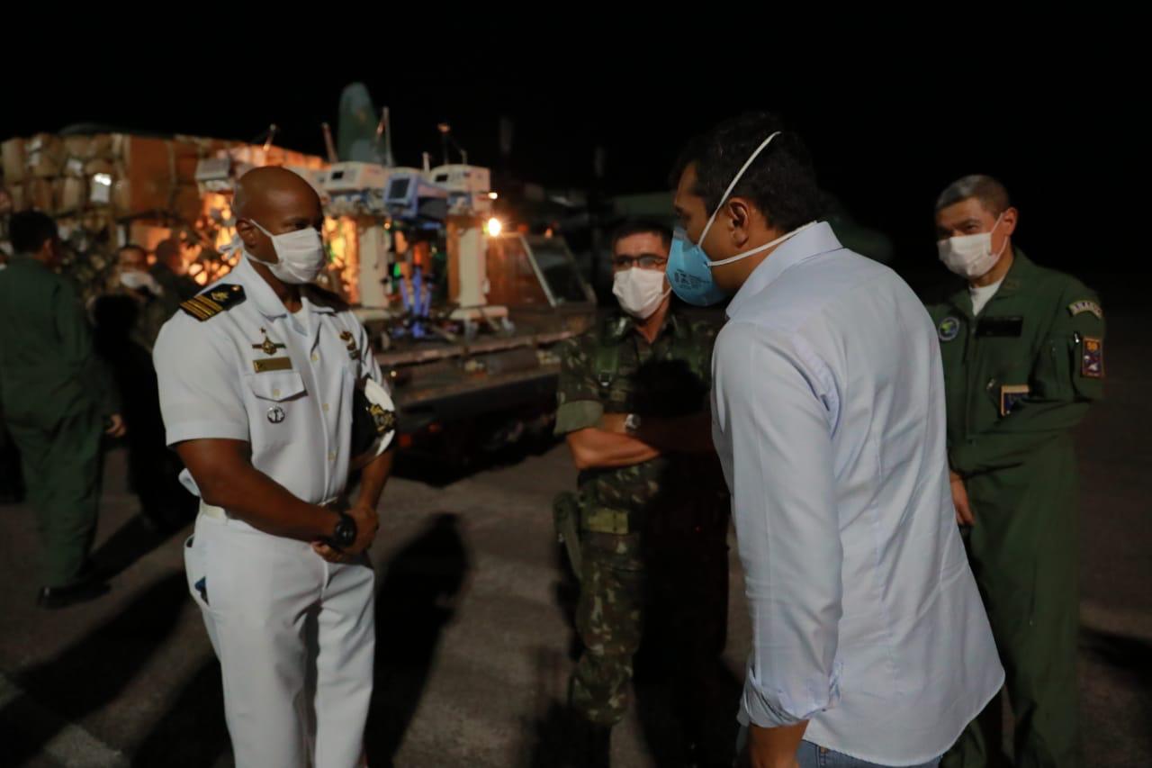 Amazonas recebe 15 respiradores de UTI