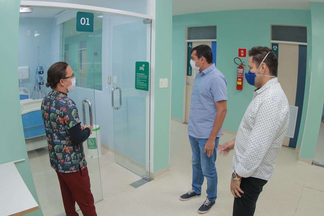 Hospital de Retaguarda Nilton Lins é aberto para pacientes de coronavírus