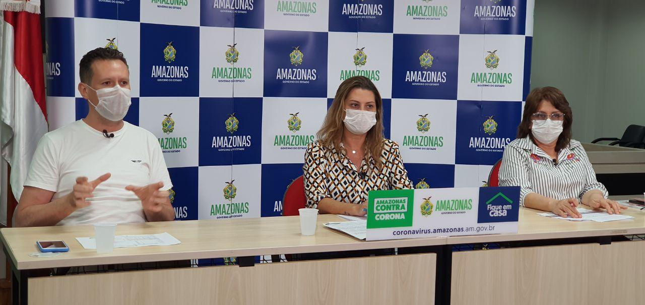Amazonas tem 1.554 infectados por coronavírus e 106 óbitos
