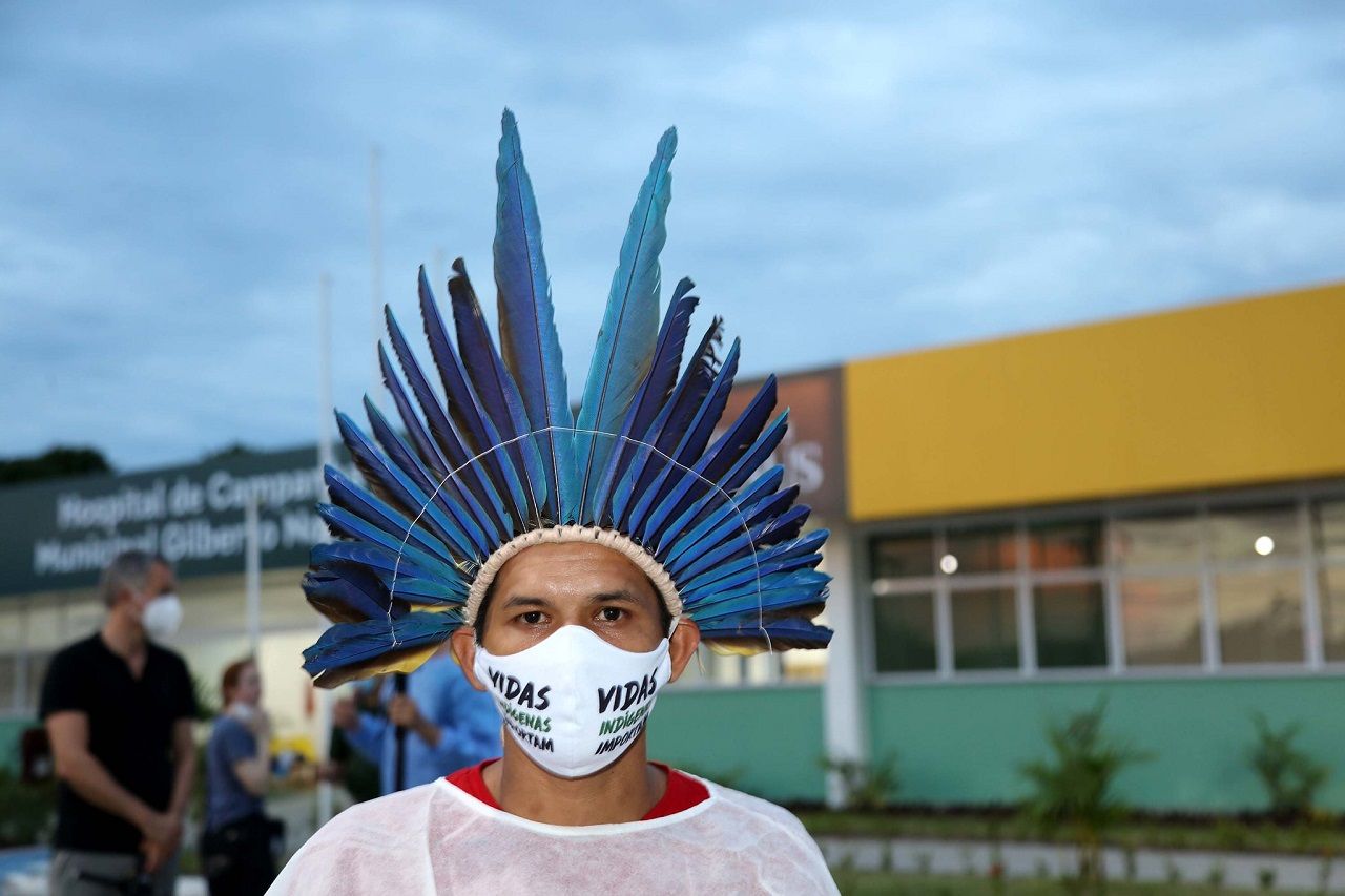 Hospital de campanha da Prefeitura recebe pacientes indígenas