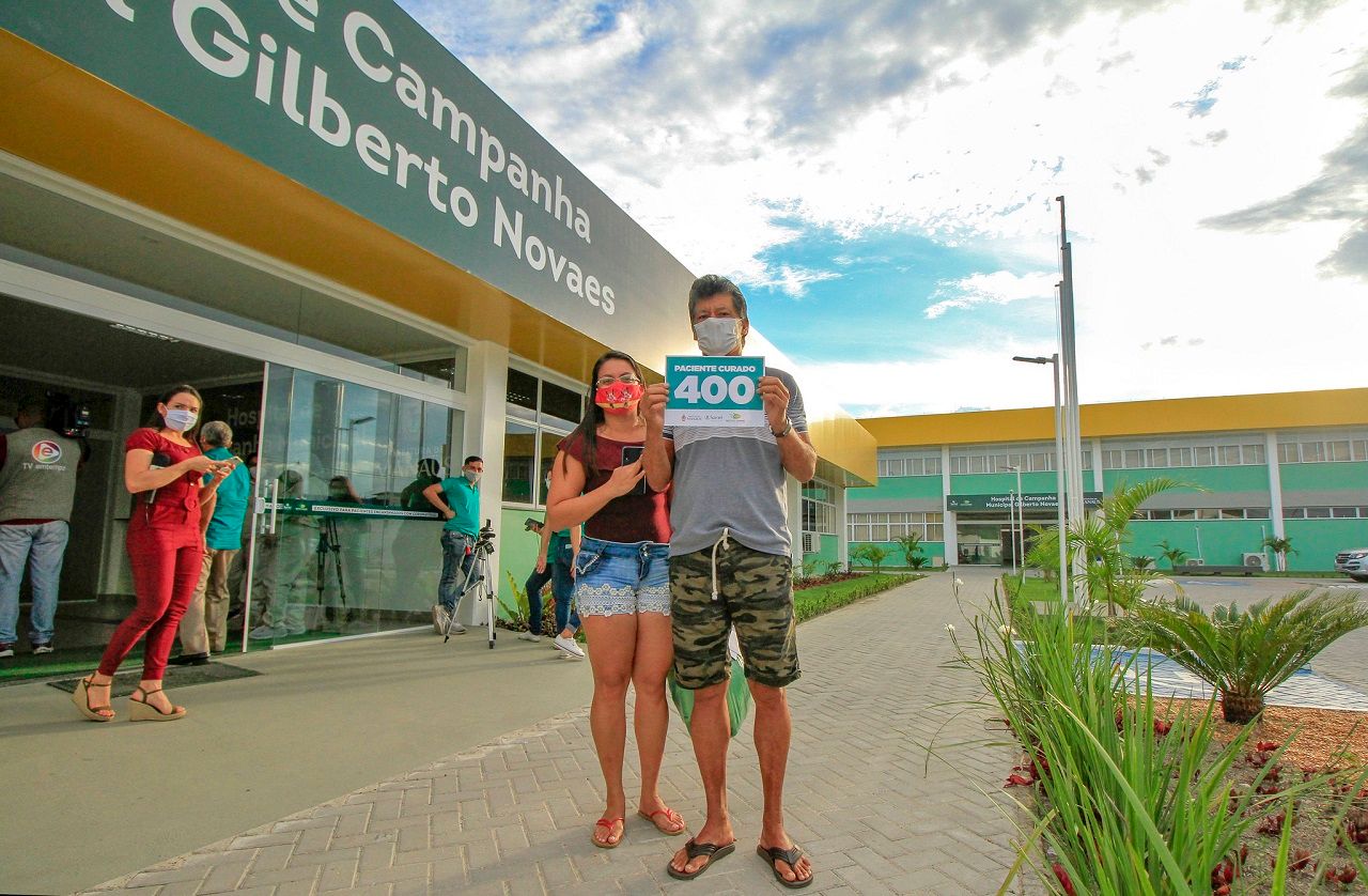 Hospital de campanha municipal ultrapassa 400 altas