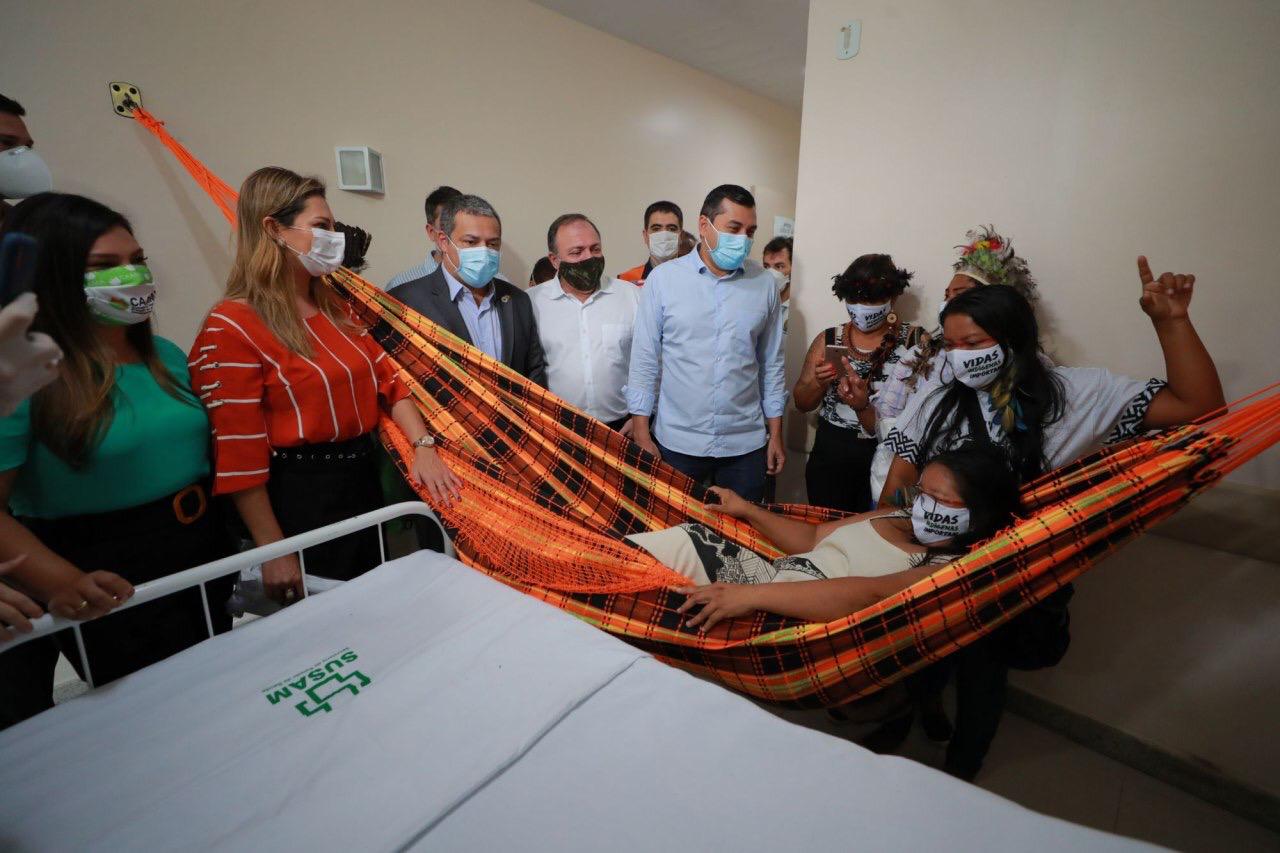 Hospital Nilton Lins ganha ala para pacientes indígenas