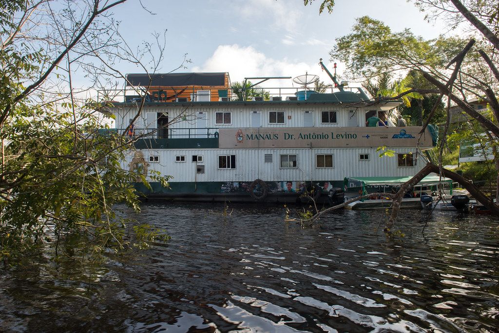 Covid-19: UBS Fluvial da prefeitura atende comunidade ribeirinha