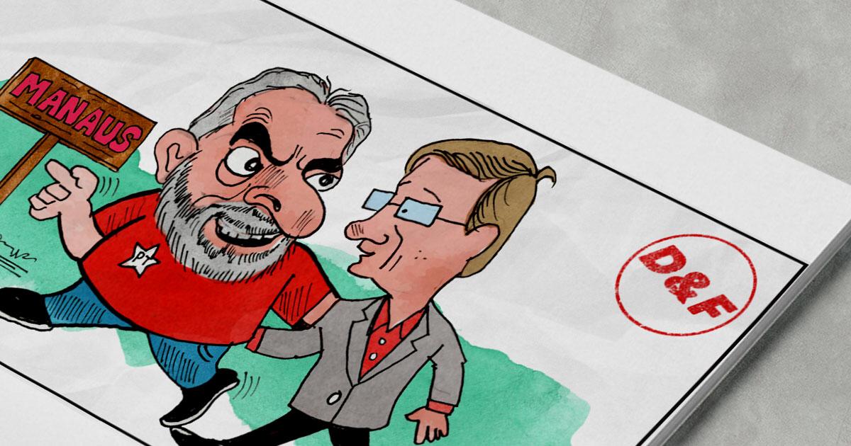 Manaus é prioridade para o PT, diz Lula a Zé Ricardo