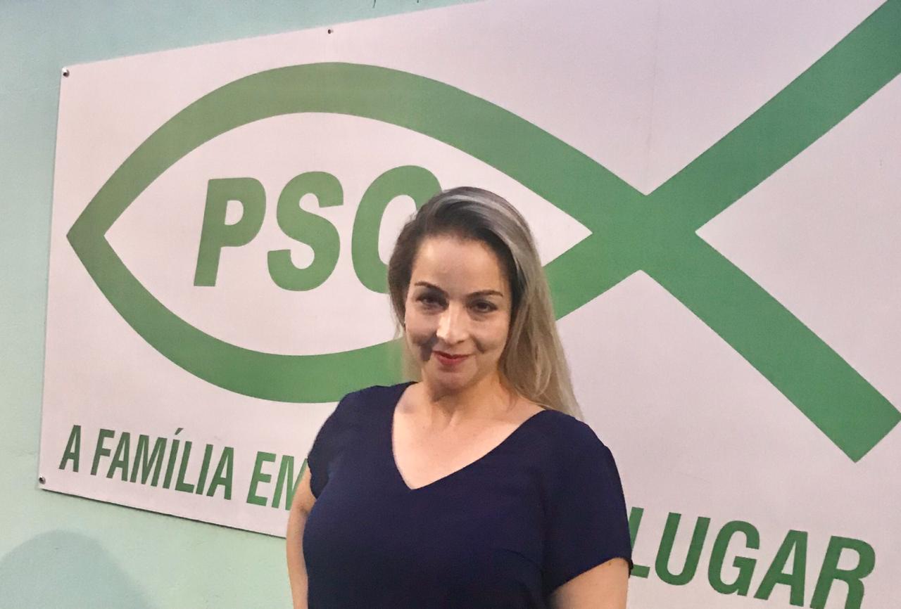 Carol Braz assume a presidência municipal do PSC em Manaus