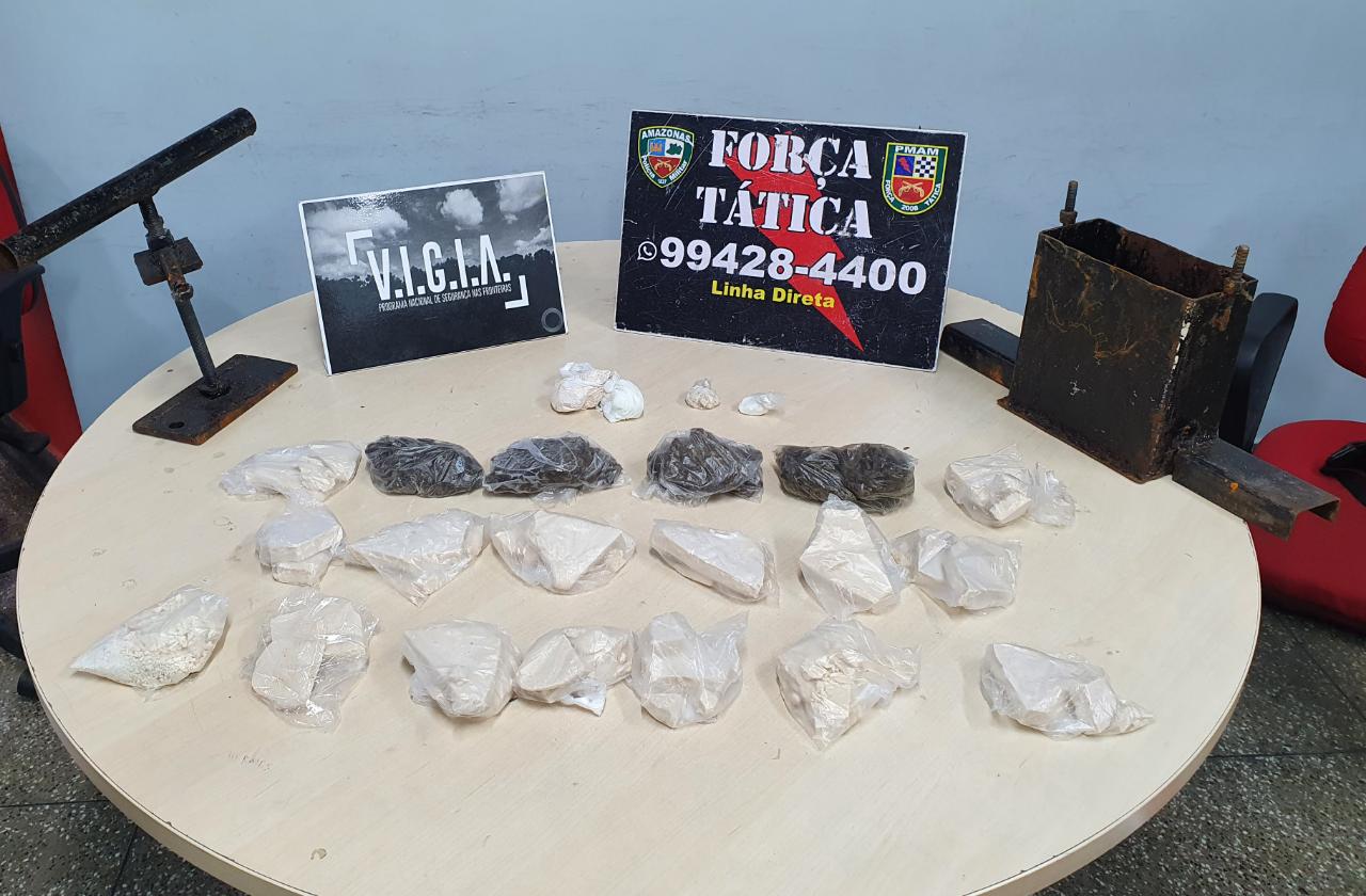 Após denúncias de tráfico, SSP realiza operação no Coroado e Compensa