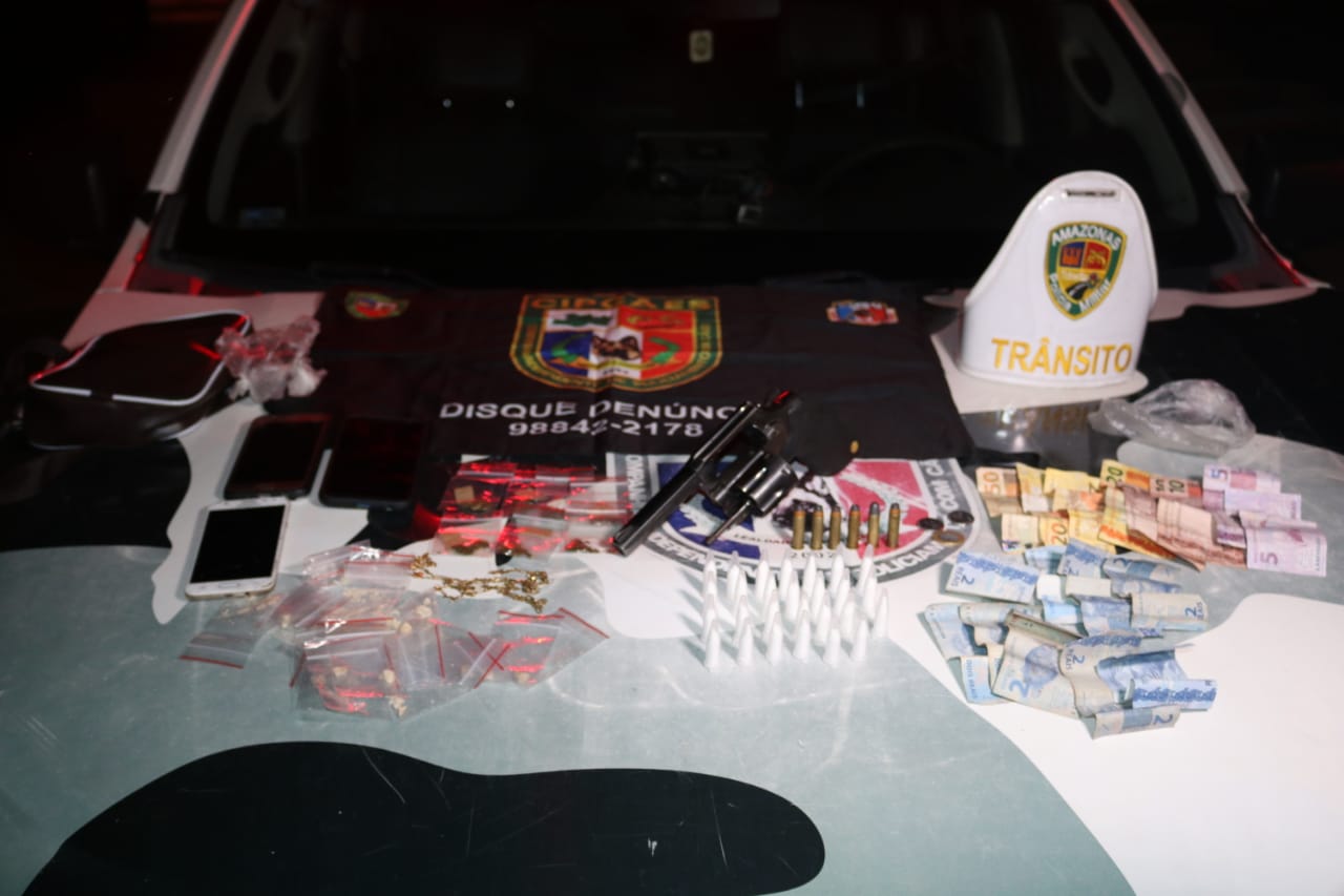 Operação da SSP na Compensa prende seis em flagrante com revólveres