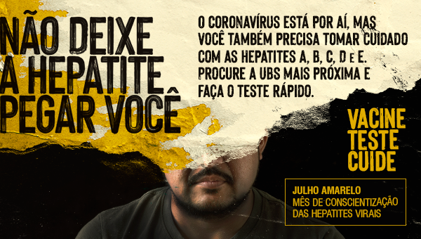 Não deixe a hepatite pegar você!