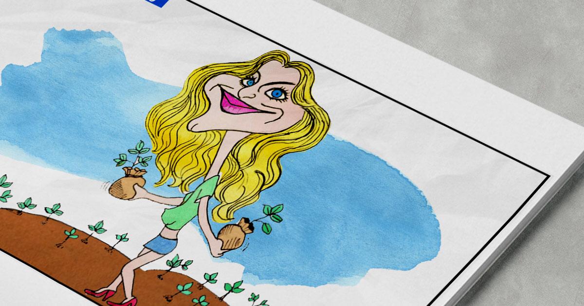 Dito & Feito - Gisele festeja 40 anos, plantando 40 mil árvores na Amazônia