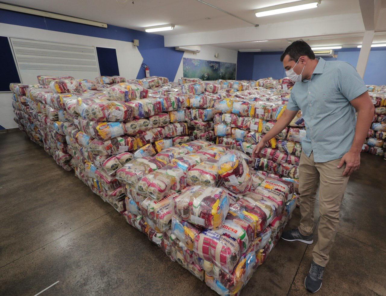 Governo do Estado entregará 10 mil cestas básicas para população vulnerável