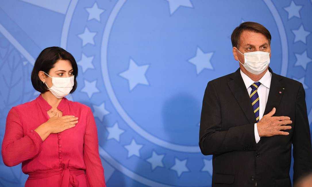 Michelle Bolsonaro está com coronavírus