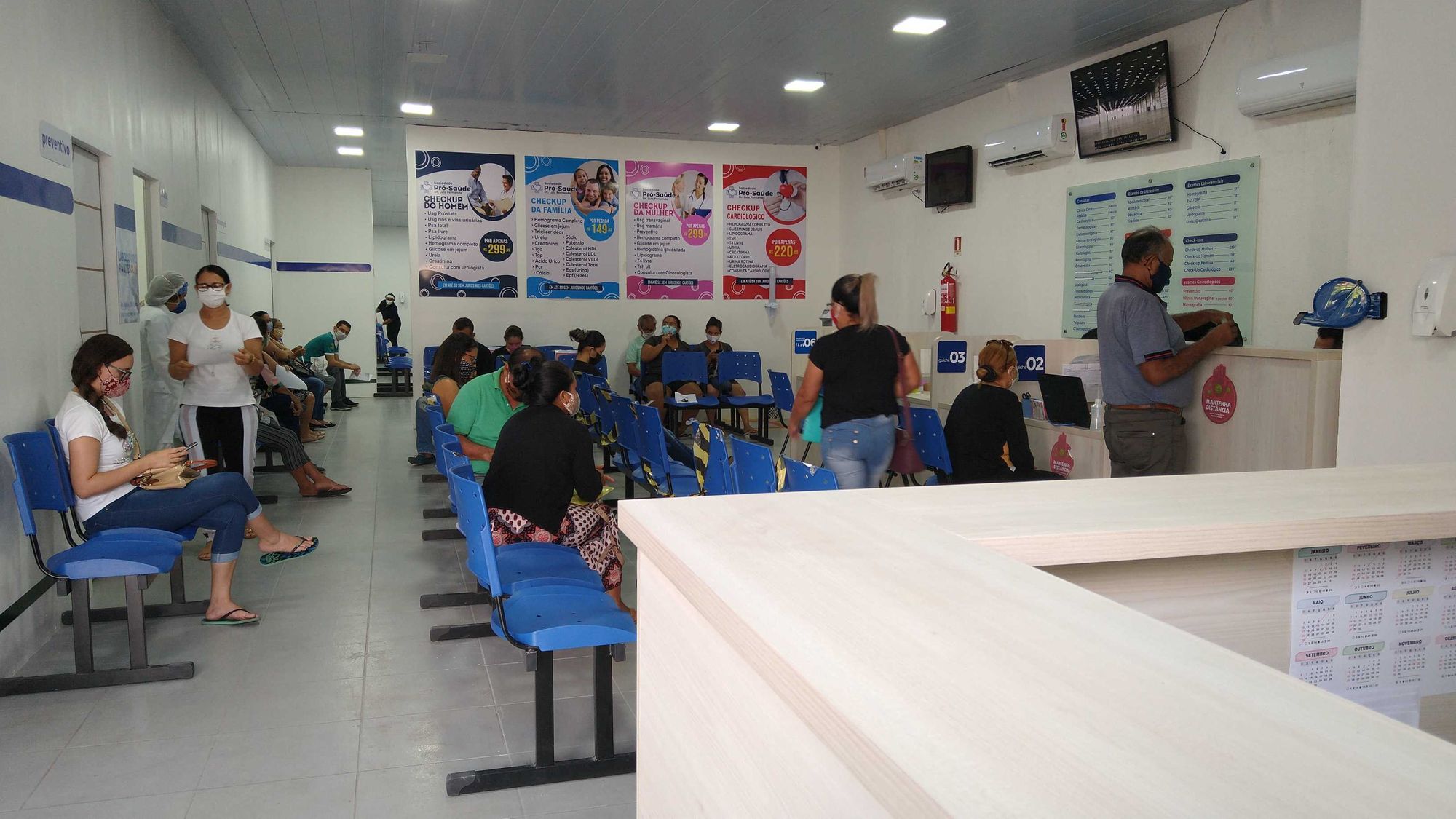 Em Manaus, clínica oferece atendimento gratuito de clínico geral e pediatria